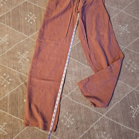 Calvin Klein 80s high waisted pleated wide leg silk pant - Picture 7 of 7